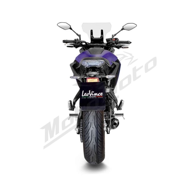 LEOVINCE LV One Evo Black Edition Full-System Exhaust YAMAHA MT-07 20-24