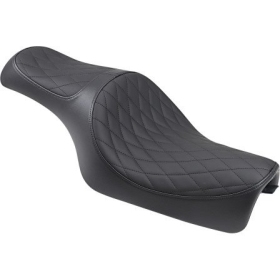 DRAG SPECIALTIES SEATS Caballero 2-Up Vinyl Seat Harley Davidson XL / XR 883-1200cc 04-22