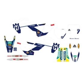 BLACKBIRD Racing Replica Factory Team grafikos rinkinys HUSQVARNA FC / FE / TC / TE 125-501cc 2020-2025