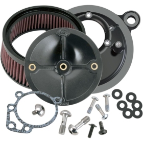 S&S CYCLE Super Stock™ Stealth Air Cleaner Kit Harley Davidson FLHR / FLHRCI / FLHRI 1340cc 93-99