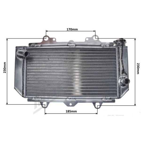 RADIATOR YAMAHA YFZ450 2004-2013