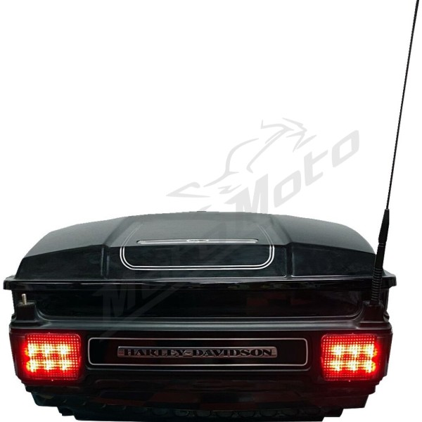 CUSTOM DYNAMICS LED Tour-Pak Run/Brake Lights with Lenses Harley Davidson FLHT / FLHTCU / FLHTCUI 1340-1690cc 89-13