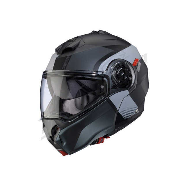 Flip-up Helmet Caberg Drift Duke Evo Indy Gray/Black Matte