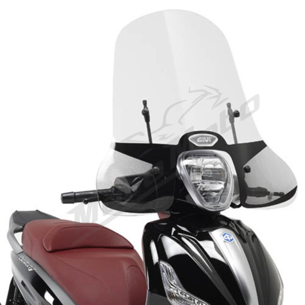 Givi priekinio stiklo (5606A) montavimo rinkinys Piaggio Beverly / Medley 125-350cc 12-20