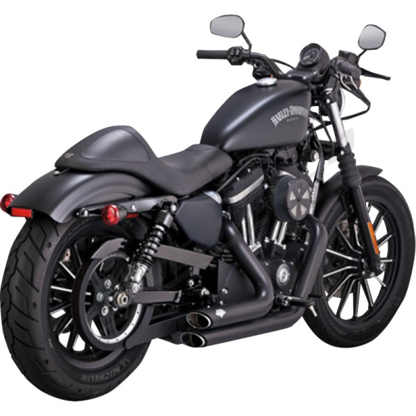 VANCE & HINES Shortshots Staggered Exhaust System Harley Davidson XL 883-1200cc 14-22