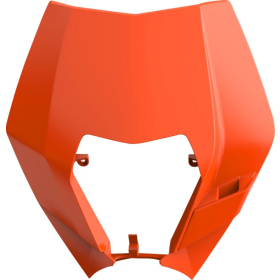 POLISPORT Front Headlight Mask Orange KTM EXC / XC-W / EXC-F 125-530 07-13 