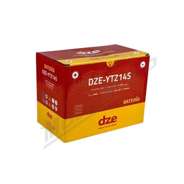 DZE YTZ14S gelinis akumuliatorius 12V 11,2AH
