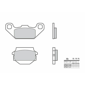 BREMBO Off-Road Sintered Metal Brake pads ​​​​​​​GILERA ICE / RC / POLARIS SCRAMBLER 50-850cc 1990-2020