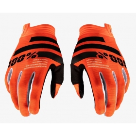 100% ORANGE iTRACK gloves
