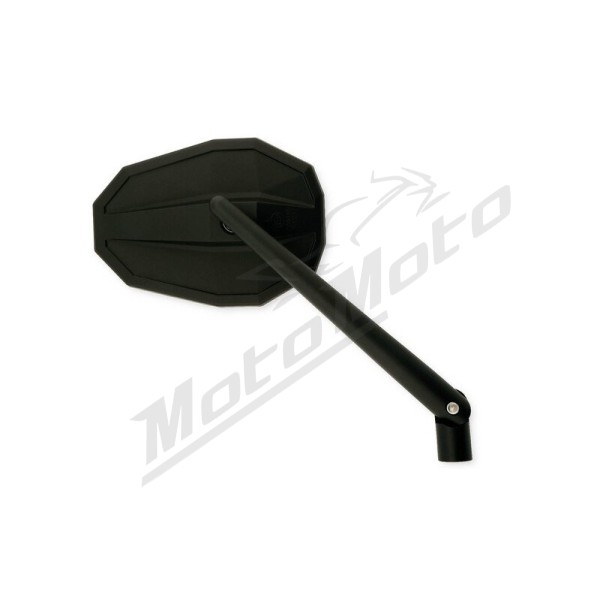 HIGHSIDER smart Handlebar Mirror Straight Black (1pc)  Aprilia / BMW / Ducati / Honda / Husqvarna / Kawasaki / KTM / Moto Guzzi / Suzuki / Triumph / Yamaha 85-1290cc 17-24