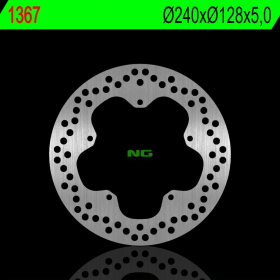 NG BRAKES Rear Fixed Brake Disc 240mm Piaggio X10 125-500cc 12-17