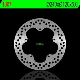 NG BRAKES Rear Fixed Brake Disc 240mm Piaggio X10 125-500cc 12-17