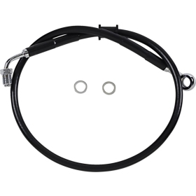 DRAG SPECIALTIES Stainless Steel Brake Line Kit Harley Davidson FLHC / FLHCS / FLI / FXBB 1750-1923cc 18-24