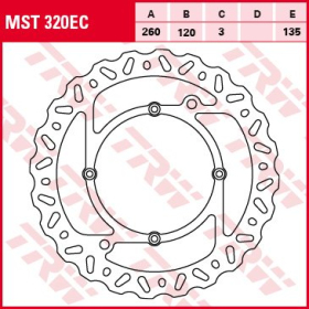 TRW ZF Front Brake Disc Husqvarna CR / SMS / TC / TE / TXC / WR / WRE / WXC 125-630cc 92-23