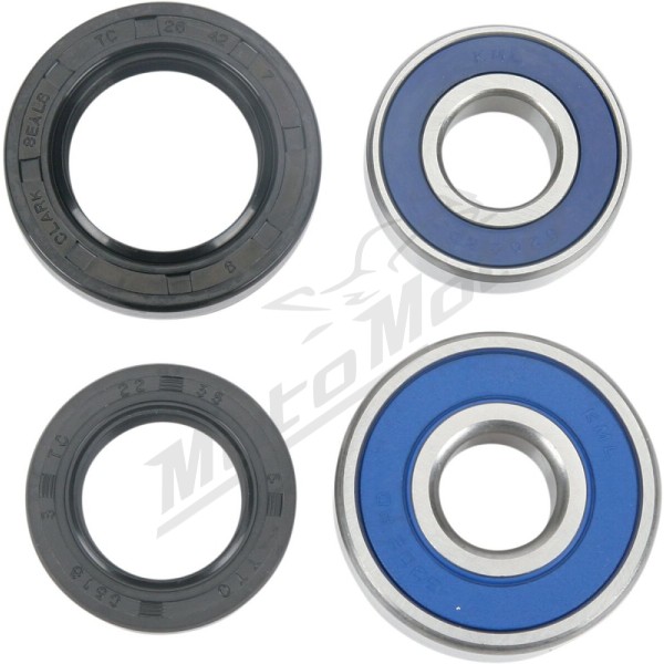 MOOSE OFFROAD Rear Wheel Bearing Kit Yamaha CT-1 / DT / IT / MX / RT / TT-R / TY / YZ 100-350cc 72-22