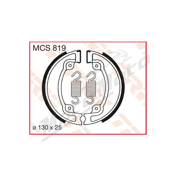 TRW Brake Shoes Can Am / Eton / Honda 50-250cc 81-17