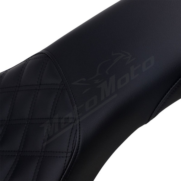 SADDLEMEN Profiler Lattice Stitch Seat Black Harley Davidson FLDE / FLHC / FXBBS / FXSST 1750-1923 18-25