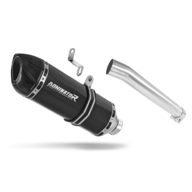 Honda XRV 750 AFRICA TWIN 1990-1992 RD04 Exhaust Silencer Muffler HP1 BLACK + dB killer