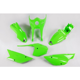 UFO Plastics Set Kawasaki KLX 110 10-> Green