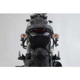 SW-MOTECH Legend Gear LC1 & LC 2 Side Bag System Brown Edition Ducati Scrambler 803 17-22