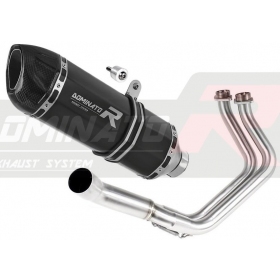 Exhaust kit Dominator HP1 BLACK KAWASAKI Z650 2017-2022