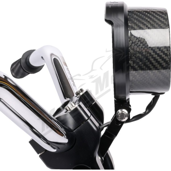 THRASHIN SUPPLY CO. Softail Gauge Relocation Kit Harley Davidson FXBB / FXBR / FXLRS 1868-1923cc 20-25
