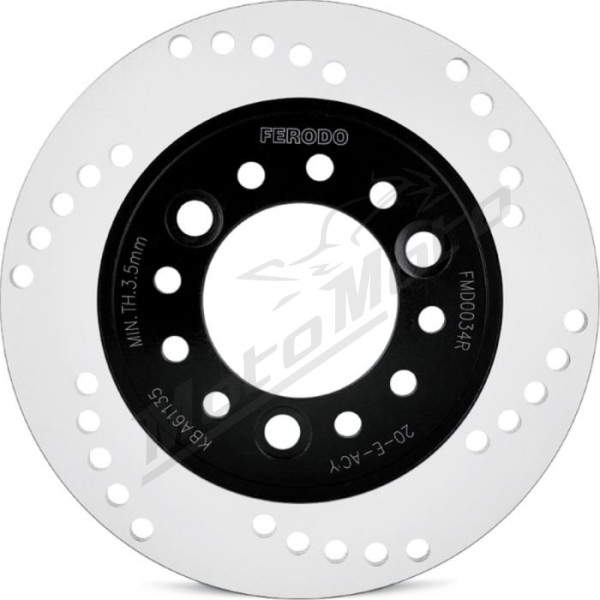 FERODO Front fixed brake disc Kymco Agility / Dink / Top Boy 50-150 97-08