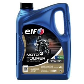 ELF Moto 4 Tourer XP FE 10W-30 SYN Oil 4T 4L
