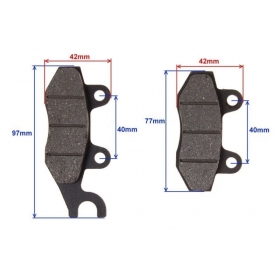 Brake pads MAXTUNED FT3021 / MCB663 STANDARD