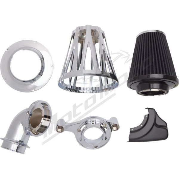 ARLEN NESS Monster Sucker Air Cleaner Harley Davidson FLDE / FLFB / FLFBS / FLHC / FLHR / FLHT 1750-1923cc 17-24