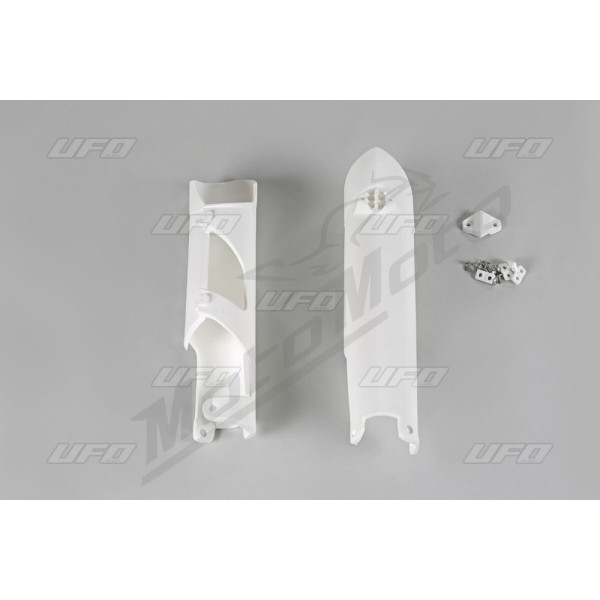 UFO Fork Guards KTM EXC / EXC-F / SX / SX-F 125-530cc 07-15 White
