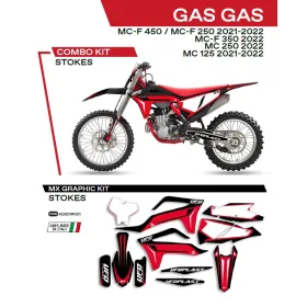 UFO Stickers set Gas Gas MC / MCF 125-450 21-22