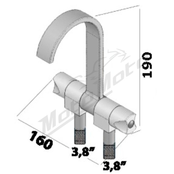 Osculati sulankstomas vandens maišytuvas