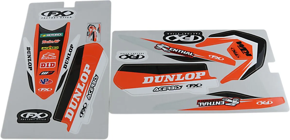 FACTORY EFFEX Trim Kit Graphics KTM SX / SX-F / XC / XC-F 125-450cc 18-23