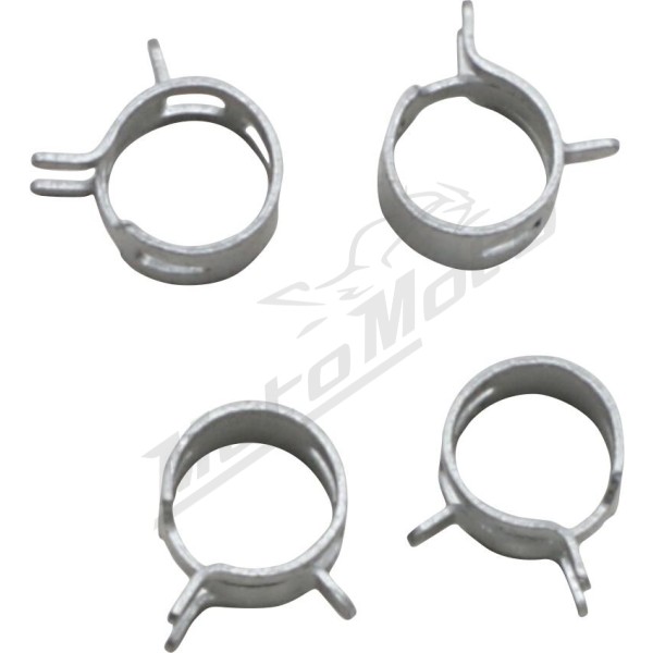 ALL BALLS Fuel Line Clamp Kit Ø11mm 4pcs
