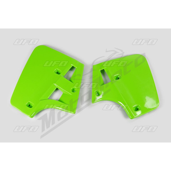 UFO Side Plastics Green Kawasaki KX 250 1987