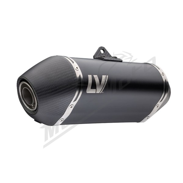 LEOVINCE LV-14 Black Edition Slip-On Muffler BMW F 750-900GS 18-25
