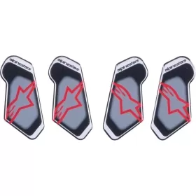 ALPINESTARS RK-7 kelių apsaugų dangtelių lipdukų atsarginis rinkinys