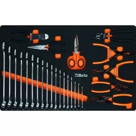BETA TOOLS RSC50 2.0 Dirbtuvių įrangos komplektas + 223 įrankiai