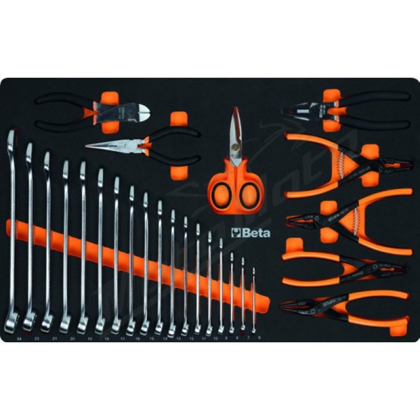 BETA TOOLS RSC50 2.0 Workshop Equipment Combination with 223 tools