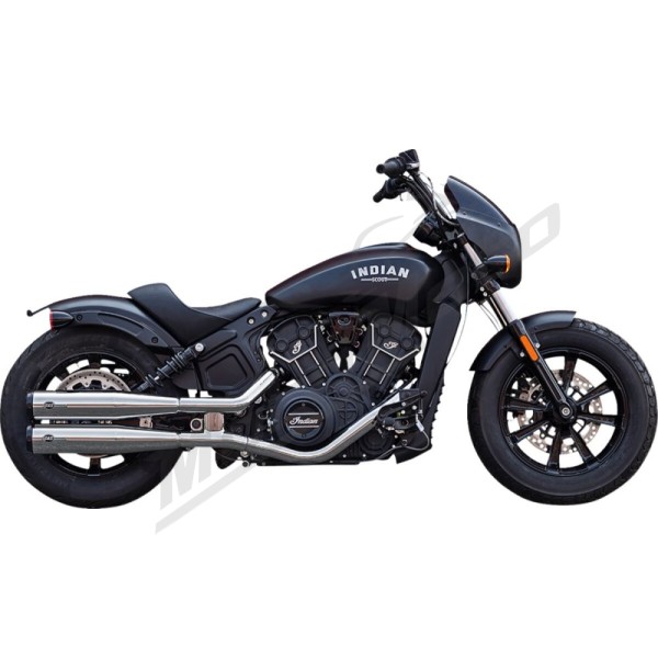 S&S CYCLE Grand National Slip-On Mufflers Indian Scout 999-1133cc 19-23