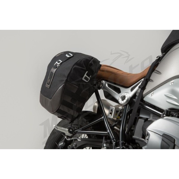 SW-MOTECH Legend Gear LC1 Side Bag System Black Edition (Right) BMW R Nine T 16-20