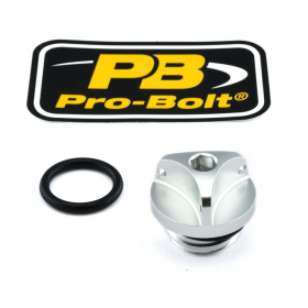PRO BOLT Alyvos įpylimo dangtelis sidabrinis BETA / DUCATI / HONDA 50-1000cc 93-26