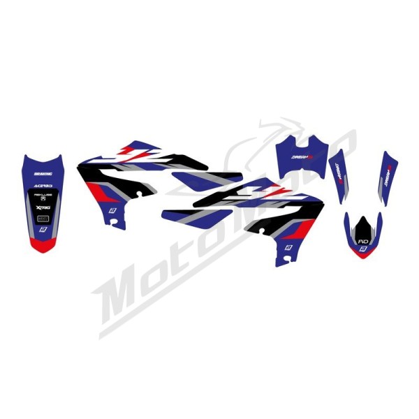 BLACKBIRD Dream Grafikų komplektas Yamaha YZ 250-450cc 18-23