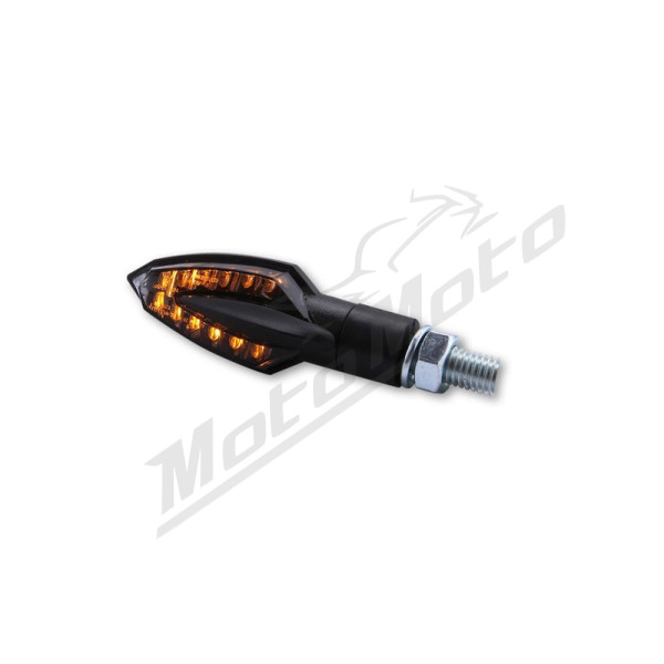 HIGHSIDER smart Vinci LED Indicator Black/Smoke E-Approved (Pair)