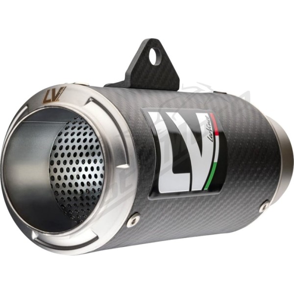 LEOVINCE LV Corsa Carbon Fiber Slip-On Muffler KAWASAKI Z 900 17-25