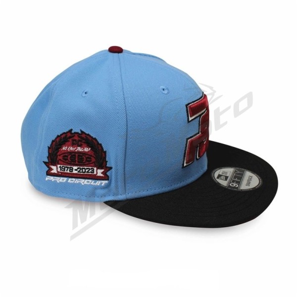 PRO CIRCUIT Snapback Hat - Sky/Black/Cardina