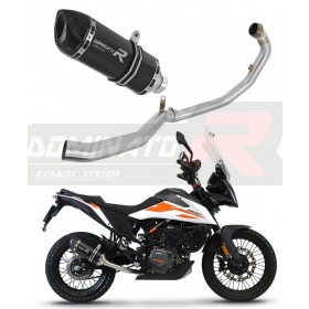 Exhaust kit Dominator HP1 BLACK KTM 390 Adventure 2020-2022