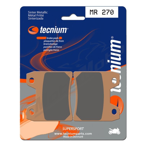 TECNIUM Street Performance Sintered Metal Brake pads MR270 Yamaha XJR / FZS 1000/1300 01-16