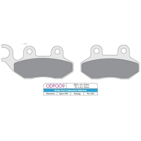 DP BRAKES ODP Organic Brake Pads Gas Gas / Peugeot / Sym / Yamaha 50-300cc 96-22